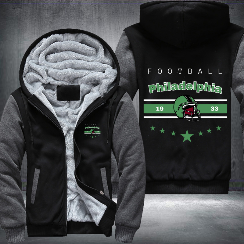 Vintage Football Philadelphia 1933 Fleece Hoodies Jacket