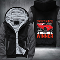 Drift Race Drive Faster To Be Winner Fleece Hoodies Jacket