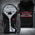 In My Football Era Game Day Falcons Fleece Hoodies Jacket