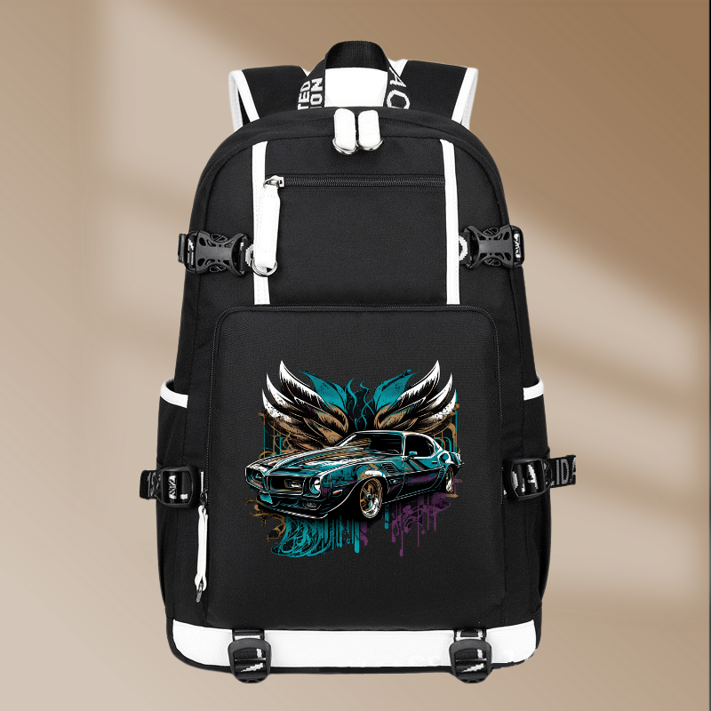Pontiac Firebird Trans Am 1970 Vintage Printing Canvas Backpack