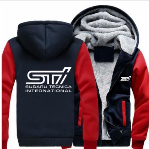 Subaru Tecnica International Fleece Hoodies Jacket