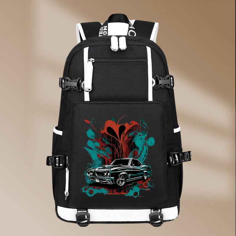 Pontiac GTO 1964 Printing Canvas Backpack