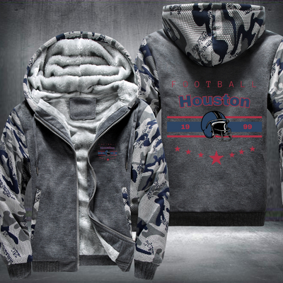 Vintage Football Houston 1999 Fleece Hoodies Jacket