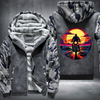 Man Ride Motorcycle Fleece Hoodies Jacket