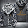 Basketball Lover City DENVER Fleece Hoodies Jacket