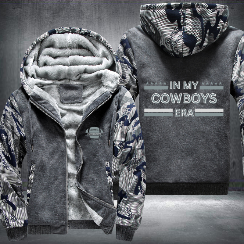 In My Football Era Game Day Cowboys Fleece Hoodies Jacket