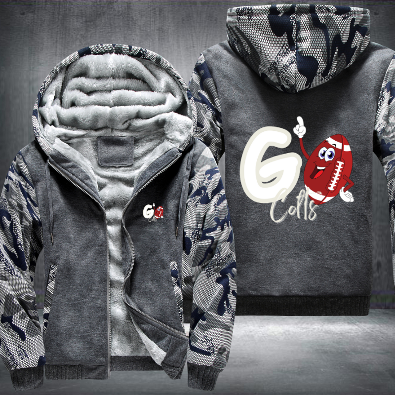 Go Colts Fleece Hoodies Jacket