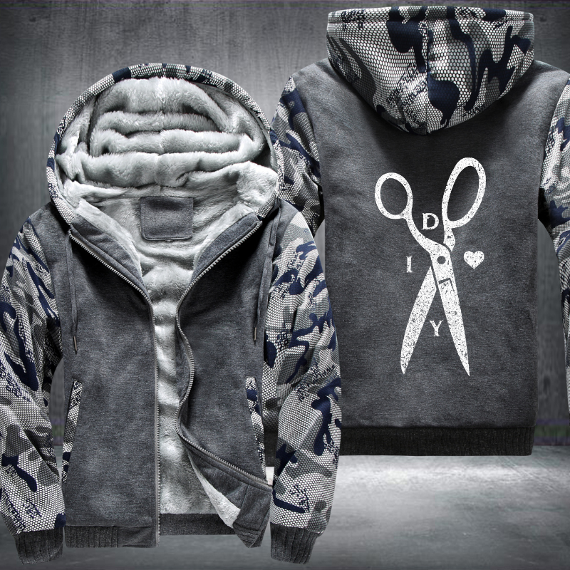 DIY Fleece Hoodies Jacket