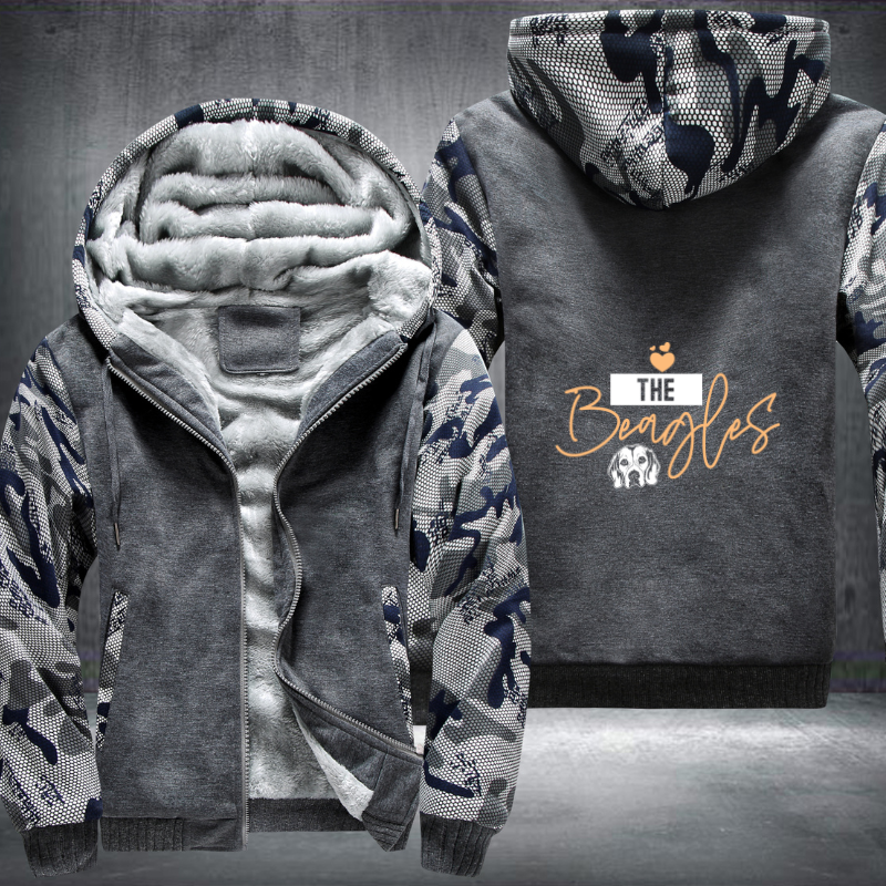 the beagles Fleece Hoodies Jacket