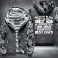 Listened To Cool Music And Drive The Cars Fleece Hoodies Jacket