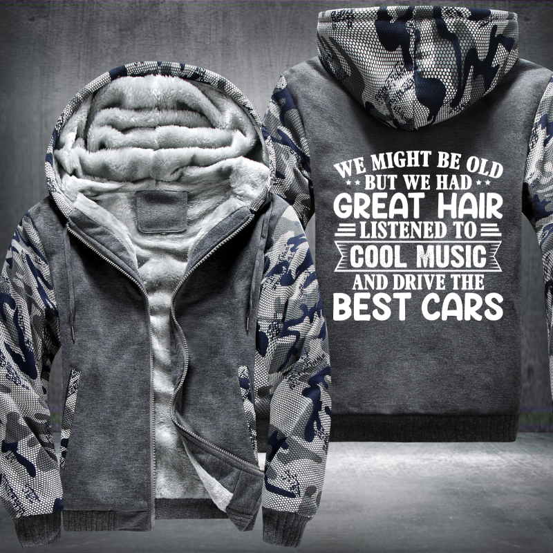 Listened To Cool Music And Drive The Cars Fleece Hoodies Jacket