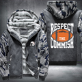 Respect The Commish Fleece Hoodies Jacket