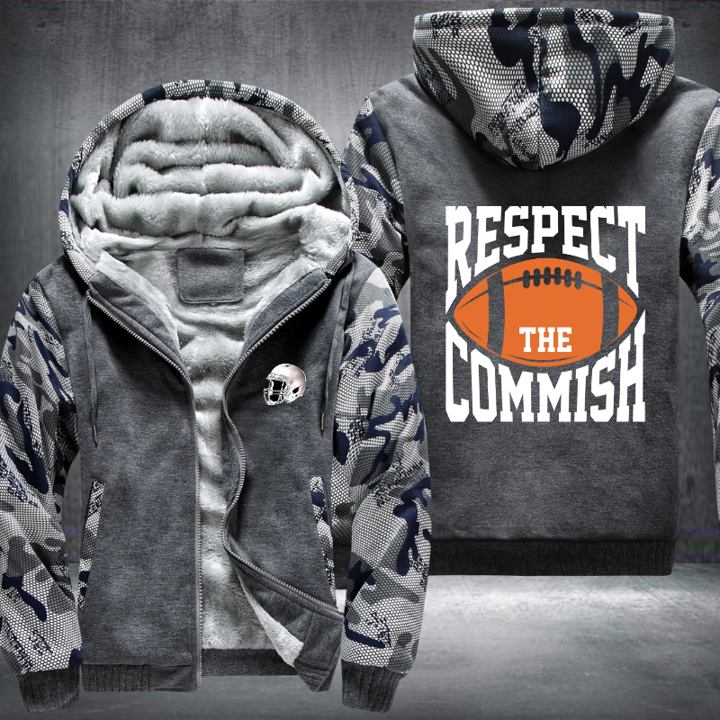 Respect The Commish Fleece Hoodies Jacket