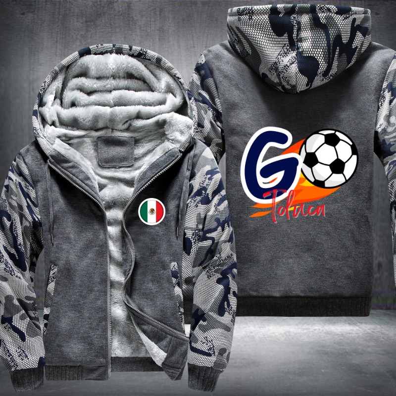 Soccer Go Toluca Fleece Hoodies Jacket