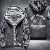 Motocross Dirt Don't Follow Me I Do Stupid Things Fleece Hoodies Jacket