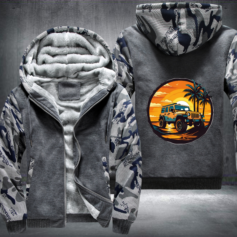Exploring Coastal Beauty with 4x4s Fleece Hoodies Jacket