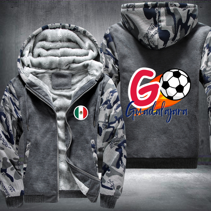 Soccer Go Guadalajara Fleece Hoodies Jacket