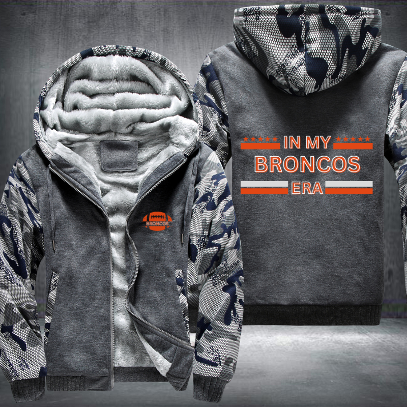 In My Football Era Game Day Broncos Fleece Hoodies Jacket