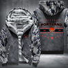 Vintage Basketball PORTLAND 1970 Fleece Hoodies Jacket