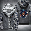 Animal Hiphop Graphic Funny Lion Fleece Hoodies Jacket