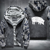 Animal Testing Fleece Hoodies Jacket