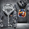 Animal Hiphop Graphic Funny Duck Fleece Hoodies Jacket