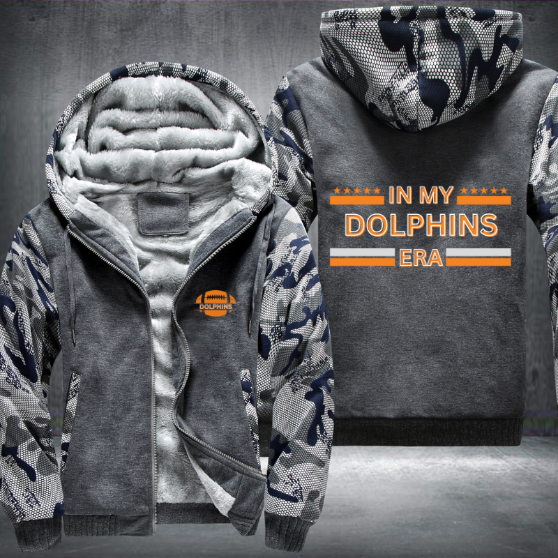 In My Football Era Game Day Dolphins Fleece Hoodies Jacket