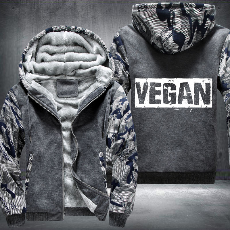 Vegan Classic Fleece Hoodies Jacket