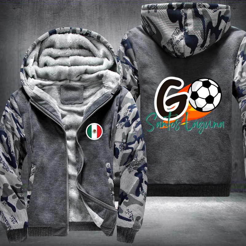 Soccer Go Santos Laguna Fleece Hoodies Jacket