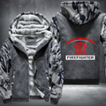 Proud Volunteer Firefighter Fleece Hoodies Jacket