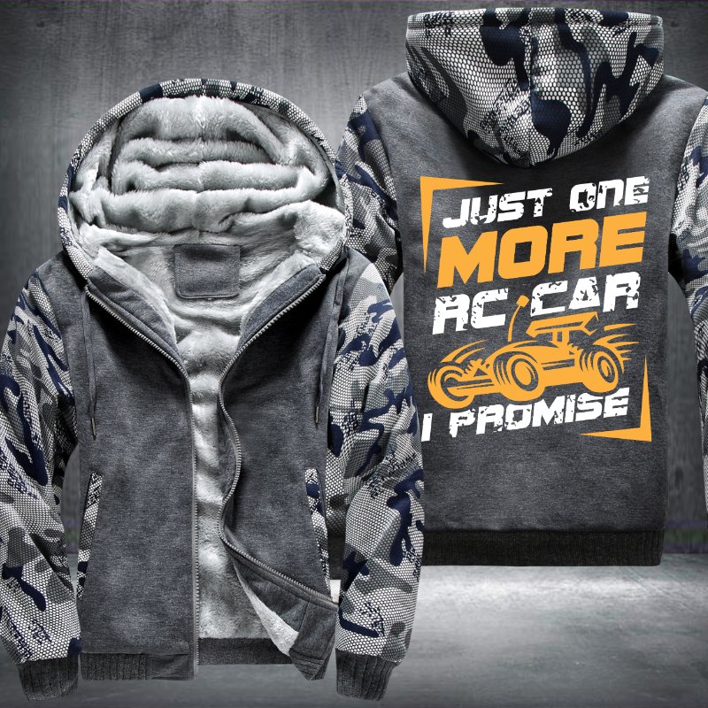 Just one more RC Car Fleece Hoodies Jacket