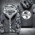 For A Better Vegan World Fleece Hoodies Jacket