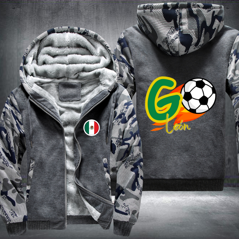 Soccer Go León Fleece Hoodies Jacket