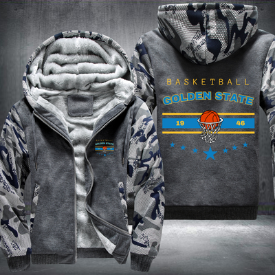 Vintage Basketball GOLDEN STATE 1946 Fleece Hoodies Jacket