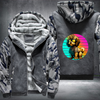 Lovable Dog Fleece Hoodies Jacket