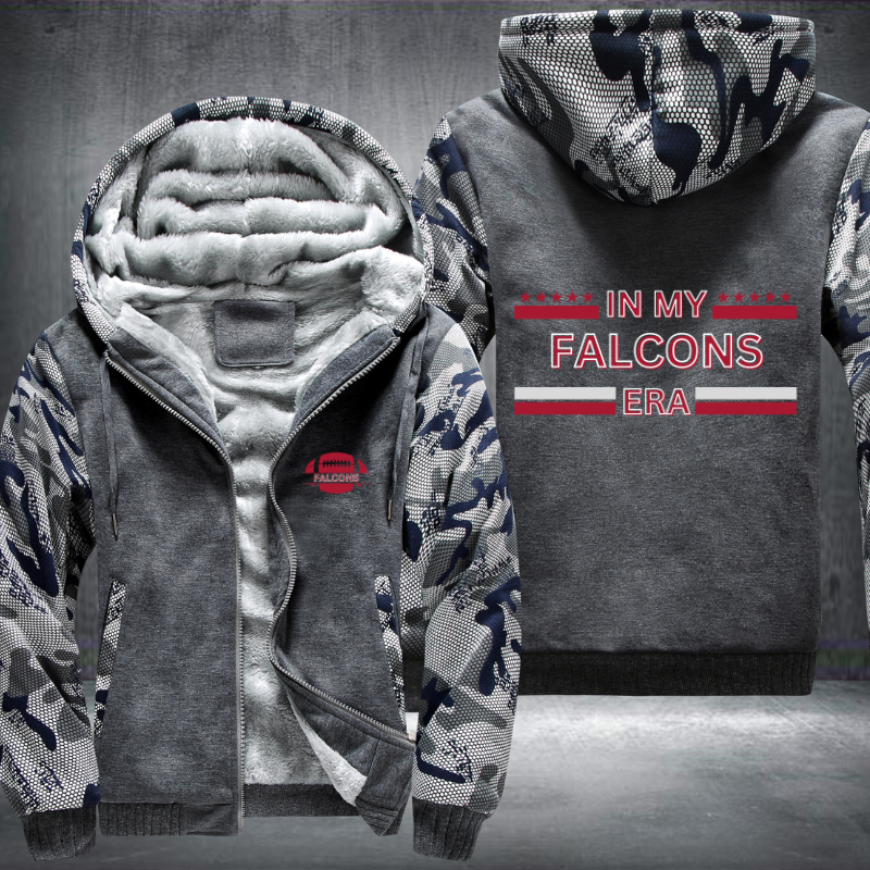 In My Football Era Game Day Falcons Fleece Hoodies Jacket