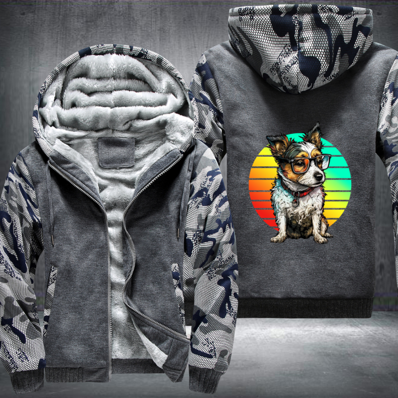 Adorable Dog Fleece Hoodies Jacket