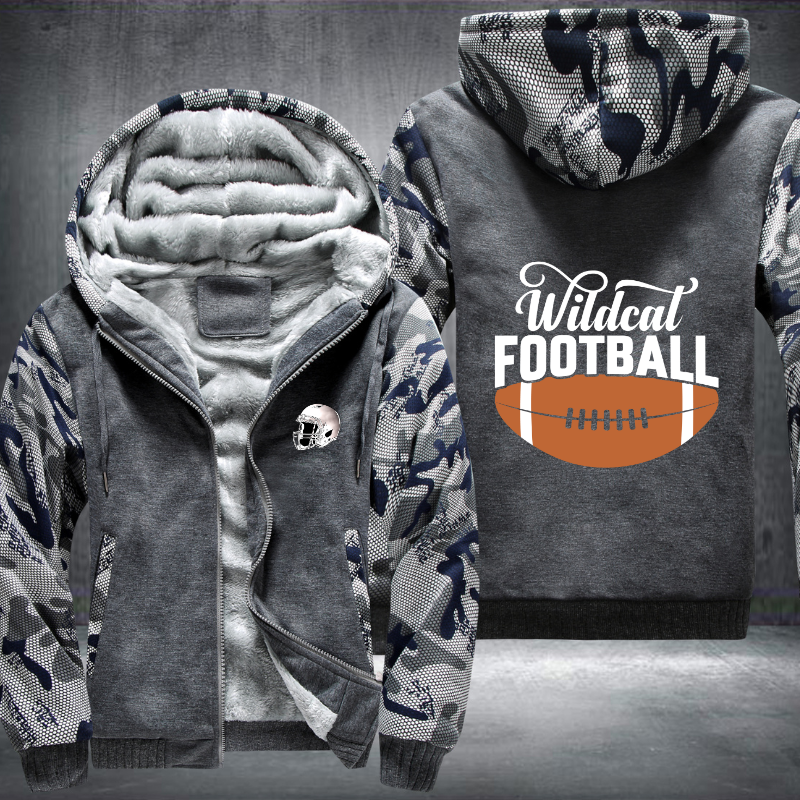 Wildcat football Fleece Hoodies Jacket