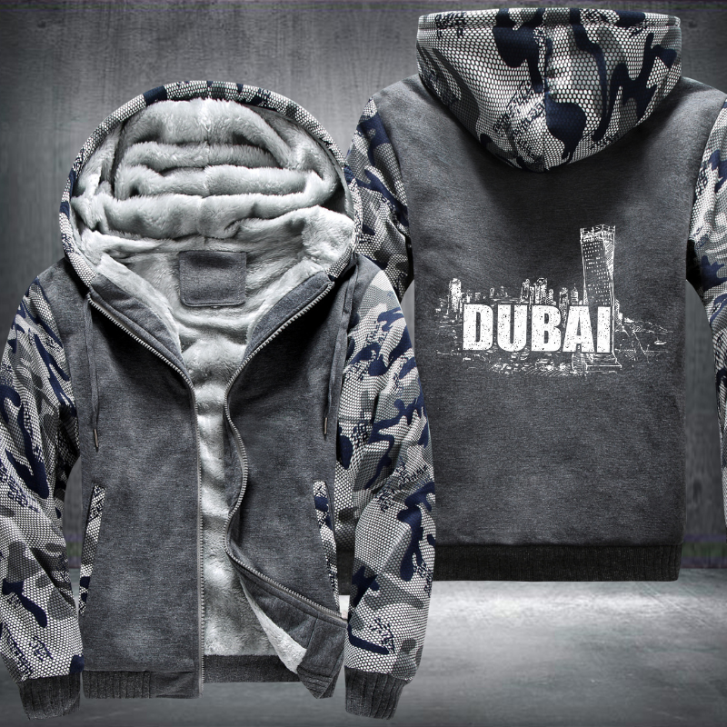 Dubai Fleece Hoodies Jacket
