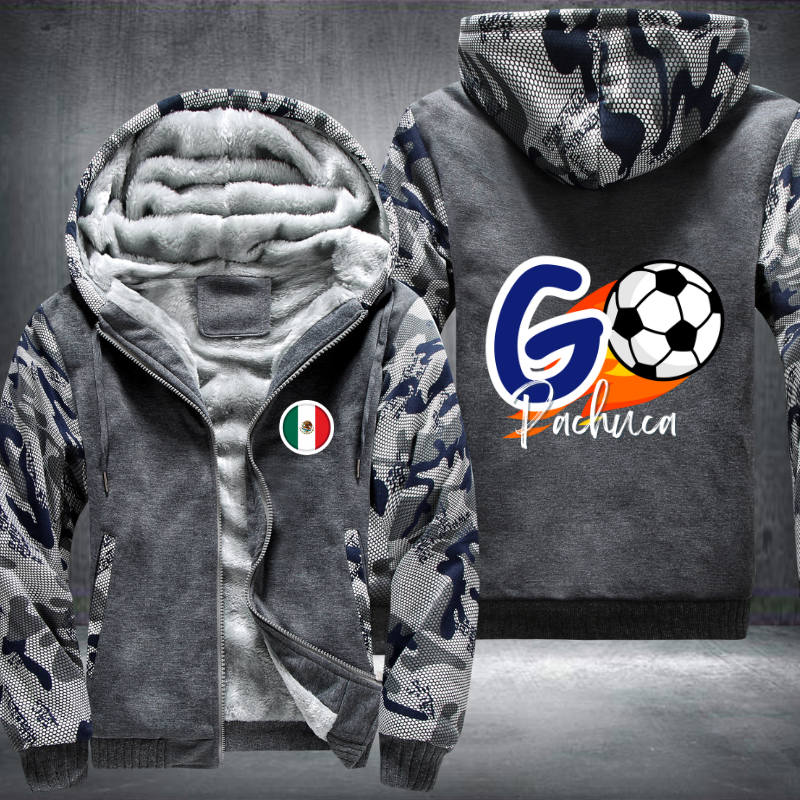 Soccer Go Pachuca Fleece Hoodies Jacket