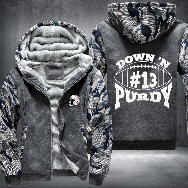 Down'N 13 Purdy Fleece Hoodies Jacket