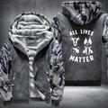 All Lives Matter Fleece Hoodies Jacket
