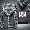 SHELTIE MOM Fleece Hoodies Jacket