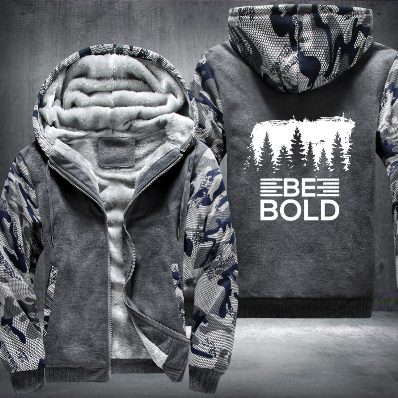 Be bold Fleece Hoodies Jacket