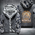 Live To Ride Vintage Motorcycle Riders Club Fleece Hoodies Jacket