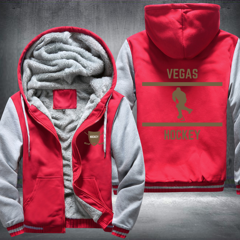 Hockey Lover City Vegas Fleece Hoodies Jacket