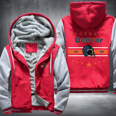 Vintage Football Denver 1960 Fleece Hoodies Jacket