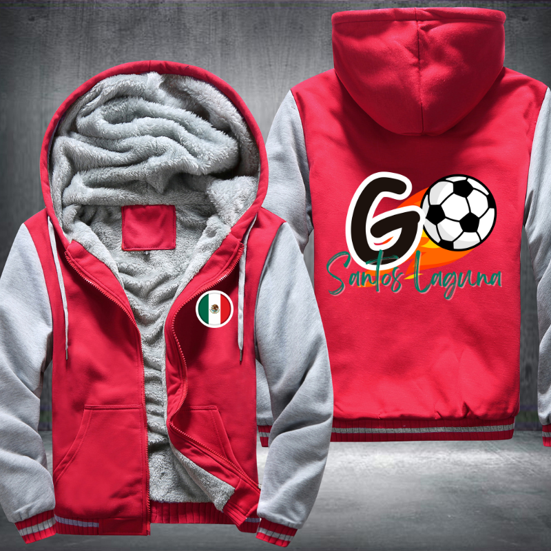 Soccer Go Santos Laguna Fleece Hoodies Jacket
