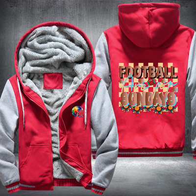 Football Sundays Fleece Hoodies Jacket