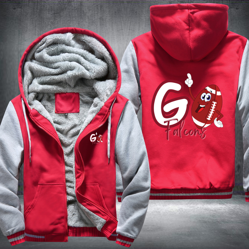 Go Falcons Fleece Hoodies Jacket